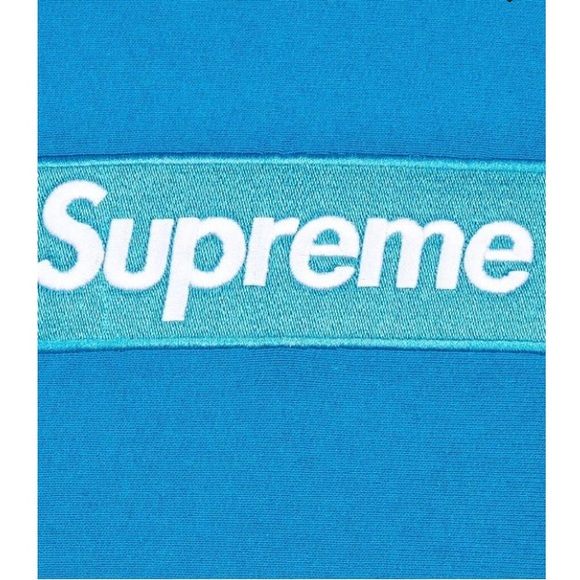 Supreme Box Logo Crewneck (FW18) Bright Royal, XL - Picture 2 of 10